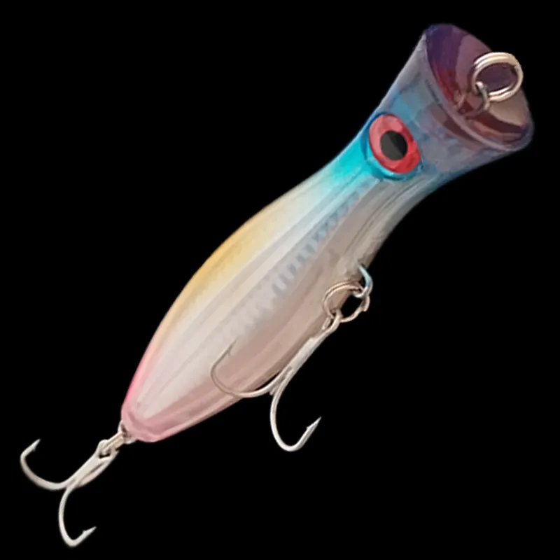 Suckerme Rainbow Fury Fishing Popper Lure